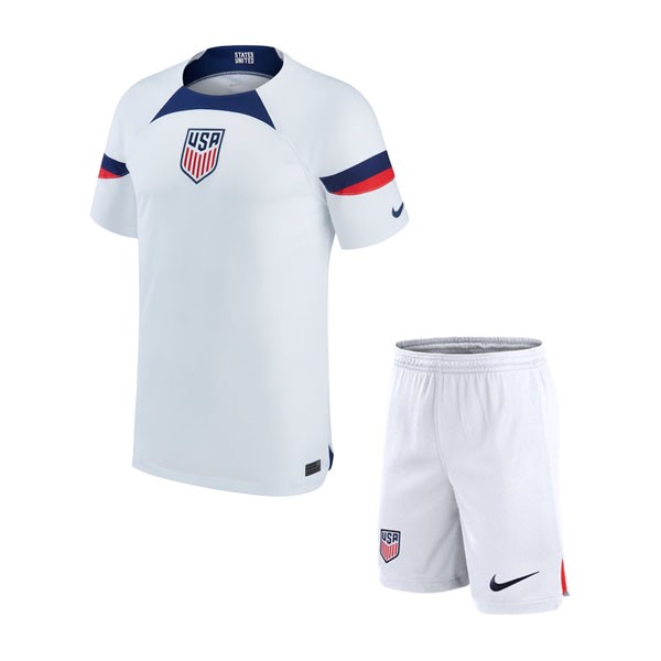 Camiseta Estados Unidos 1st Niño 2022-2023